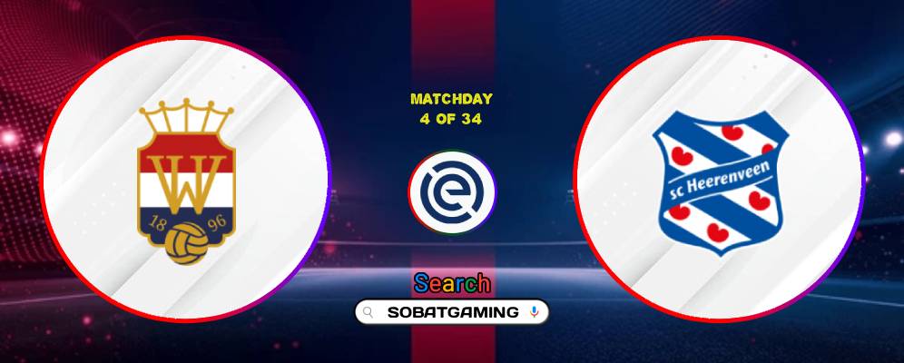 Willem II Vs SC Heerenveen 30 Agustus 2026