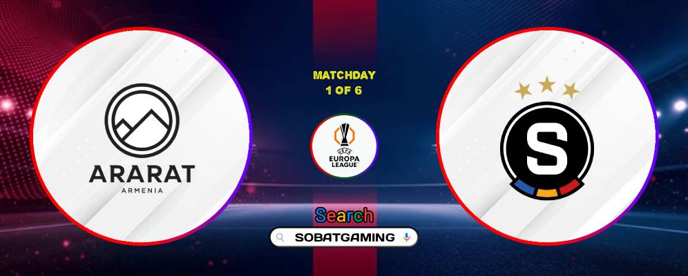 Ararat-Armenia Vs Sparta Prague 16 September 2026