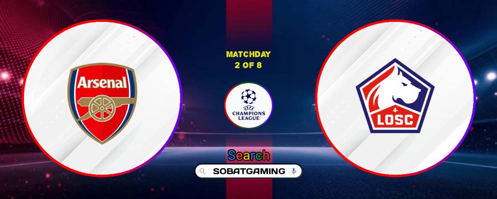Arsenal Vs Lille 14 Oktober 2026