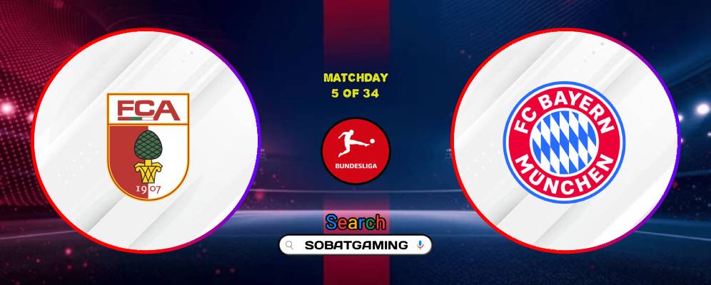 Augsburg Vs Bayern Munich 10 Oktober 2026