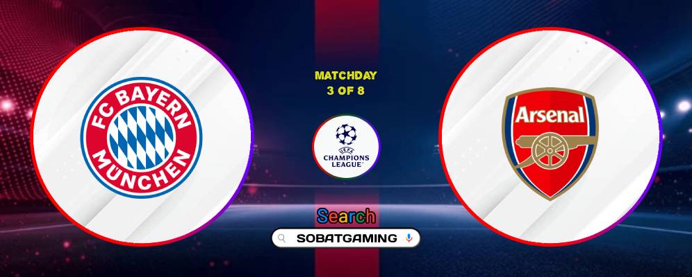 Bayern Munich Vs Arsenal 22 Oktober 2026
