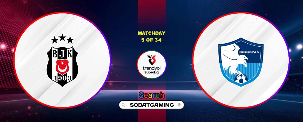 Besiktas Vs Erzurumspor FK 12 September 2026