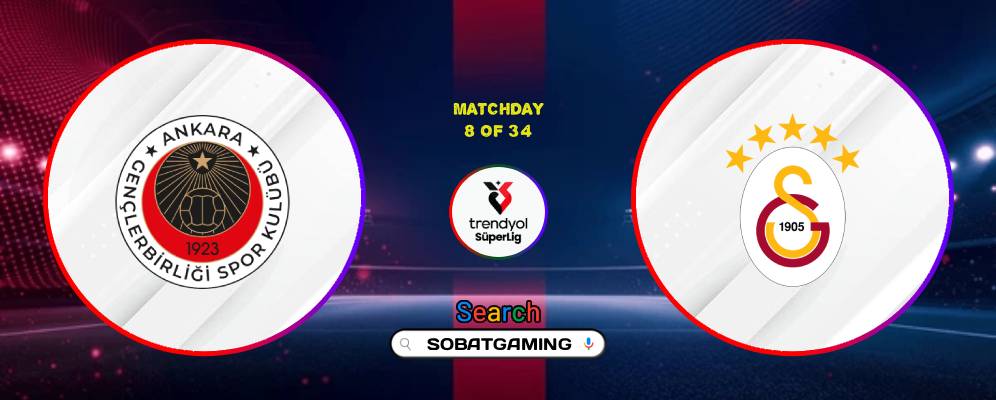 Genclerbirligi Vs Galatasaray 17 Oktober 2026