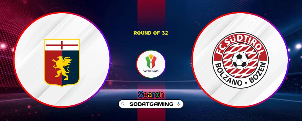 Genoa Vs Sudtirol 15 September 2026