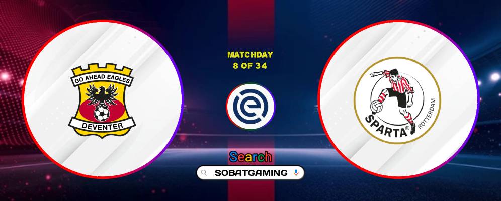 Go Ahead Eagles Vs Sparta Rotterdam 10 Oktober 2026