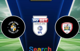 Luton Town Vs Barnsley 21 Oktober 2026
