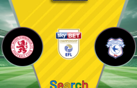 Middlesbrough Vs Cardiff City 17 Oktober 2026