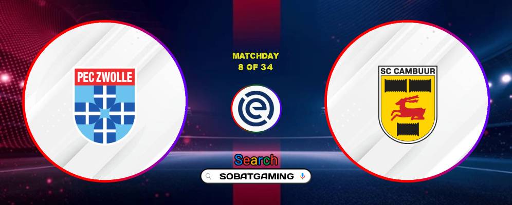 PEC Zwolle Vs SC Cambuur 11 Oktober 2026