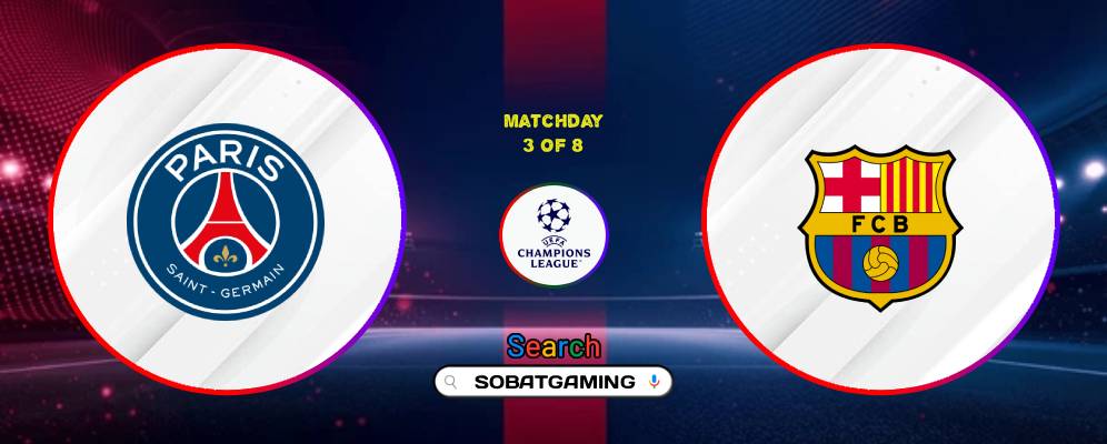 Paris Saint-Germain Vs Barcelona 21 Oktober 2026