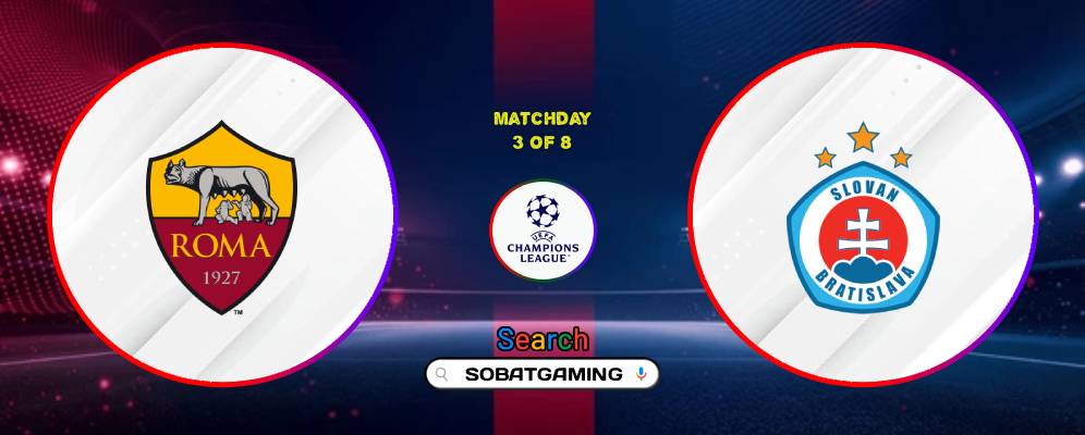 Roma Vs Slovan Bratislava 21 Oktober 2026