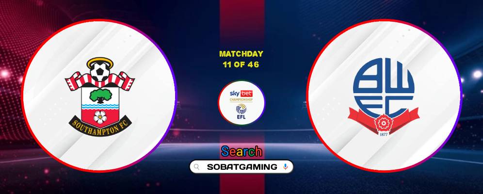 Southampton Vs Bolton Wanderers 17 Oktober 2026