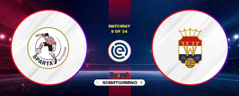 Sparta Rotterdam Vs Willem II 18 Oktober 2026