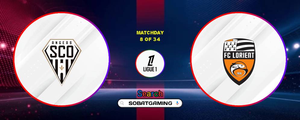 Angers Vs Lorient 25 Oktober 2026
