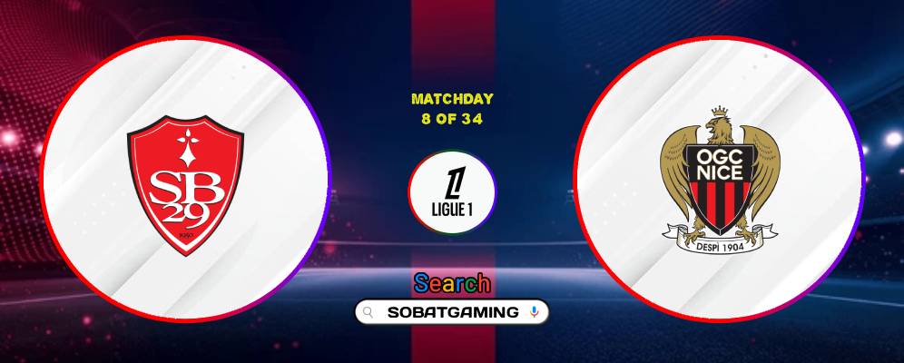 Brest Vs Nice 24 Oktober 2026