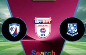 Chesterfield Vs Tranmere Rovers 03 Oktober 2026