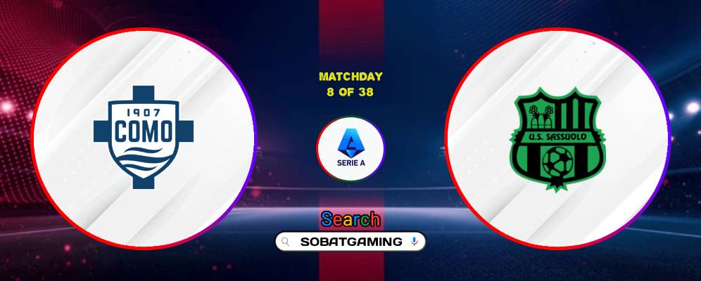 Como Vs Sassuolo 24 Oktober 2026