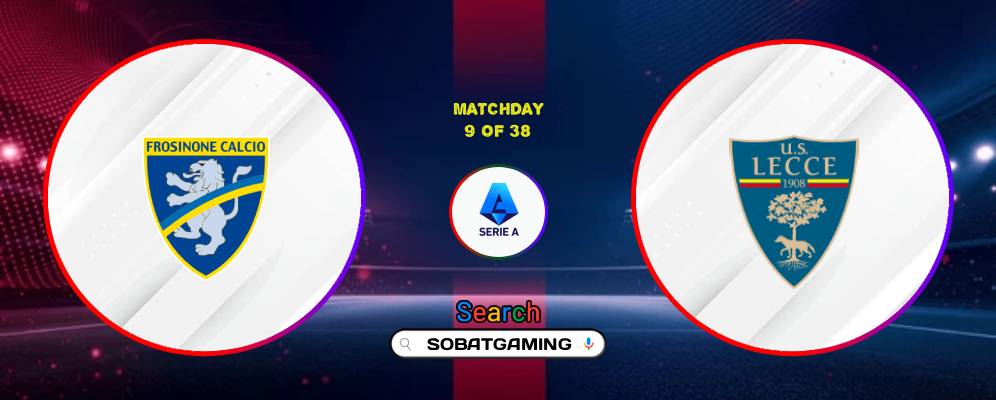 Frosinone Vs Lecce 30 Oktober 2026