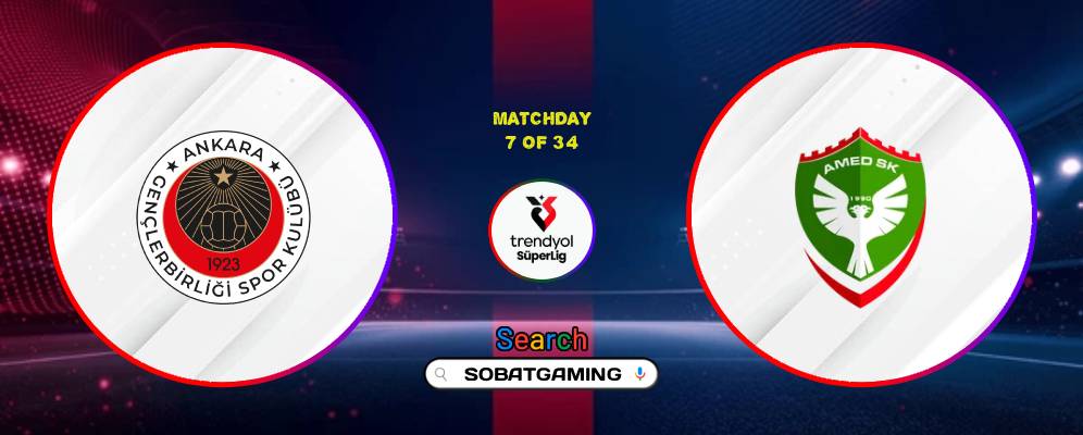 Genclerbirligi Vs Amed SK 10 Oktober 2026