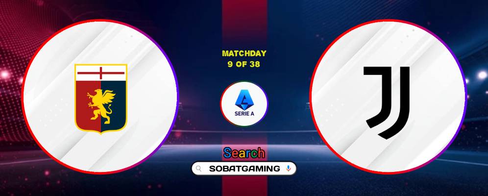 Genoa Vs Juventus 29 Oktober 2026