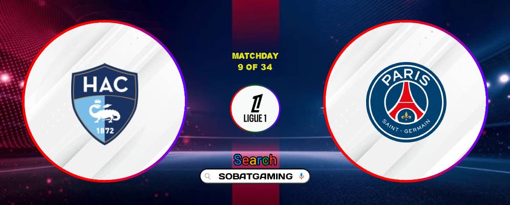 Le Havre Vs Paris Saint-Germain 31 Oktober 2026