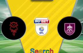 Lincoln City Vs Burnley 24 Oktober 2026