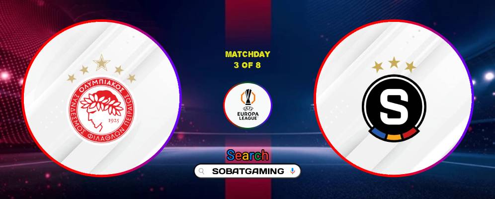 Olympiacos Vs Sparta Prague 23 Oktober 2026
