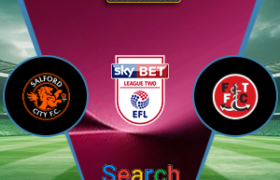 Salford City Vs Fleetwood Town 03 Oktober 2026