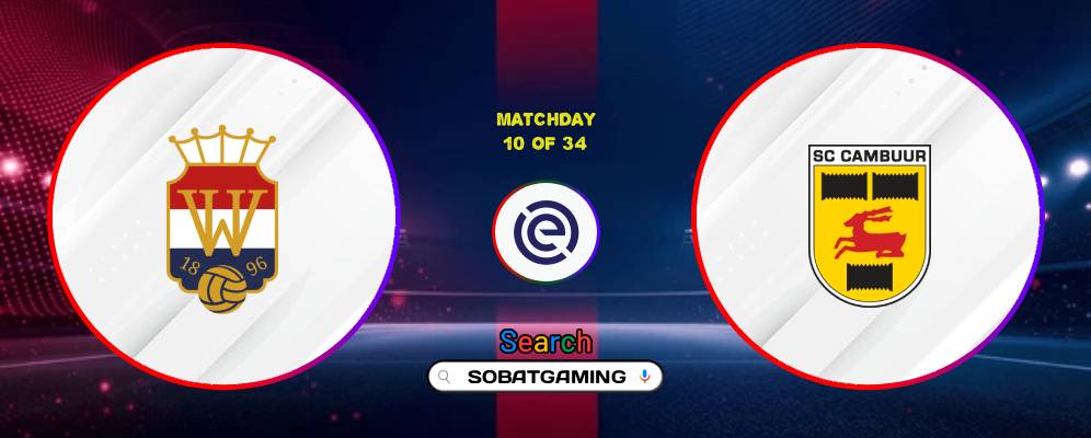 Willem II Vs SC Cambuur 24 Oktober 2026